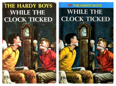 Volume 11, before and after the addition of the volume number