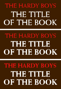 sample cover